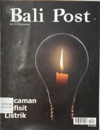 Image of Bali Post (Ancaman Defisit Listrik)
