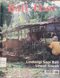 Image of Bali Post (Lindungi Sapi Bali Lewat Siwab)