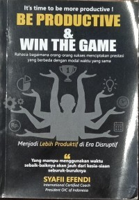 Image of Be Productive & Win the Game