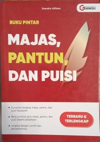 Image of Buku Pintar Majas, Pantun, dan Puisi