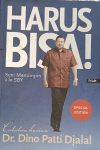 Image of Harus Bisa (Seni Memimpin a la SBY)
