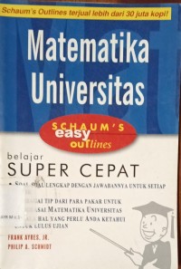 Image of Matematika Universitas