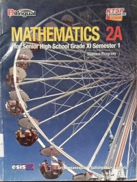 Image of Mathematics 2A for Senior school Grade XI Semester 1
