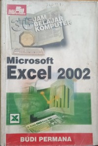 Image of Microsoft Excel 2002