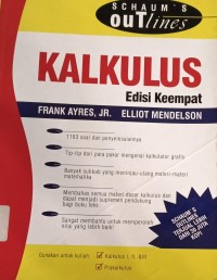 Image of Schaum s Out Lines Kalkulus Edisi Keempat