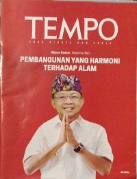 Image of TEMPO (Pembangunan yang Harmoni Terhadap Alam)